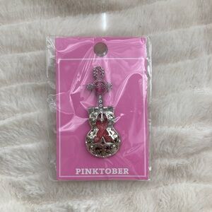 Hard Rock, Pinktober, Breast Cancer Awareness pin, 2008.